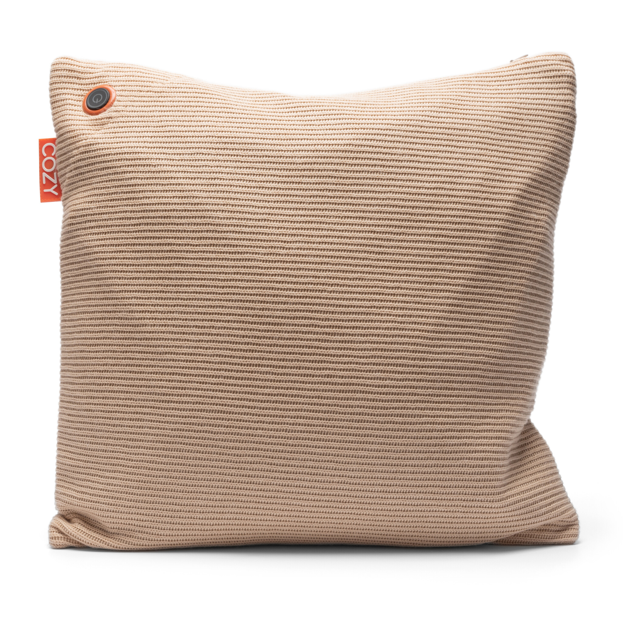 Cozy Una Knitted warmtekussen - 45x45 - 5000mah - Beige