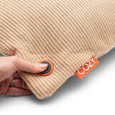 Cozy Una Knitted warmtekussen - 45x45 - 5000mah - Beige