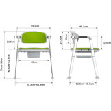 MultiMotion Commode douchestoel