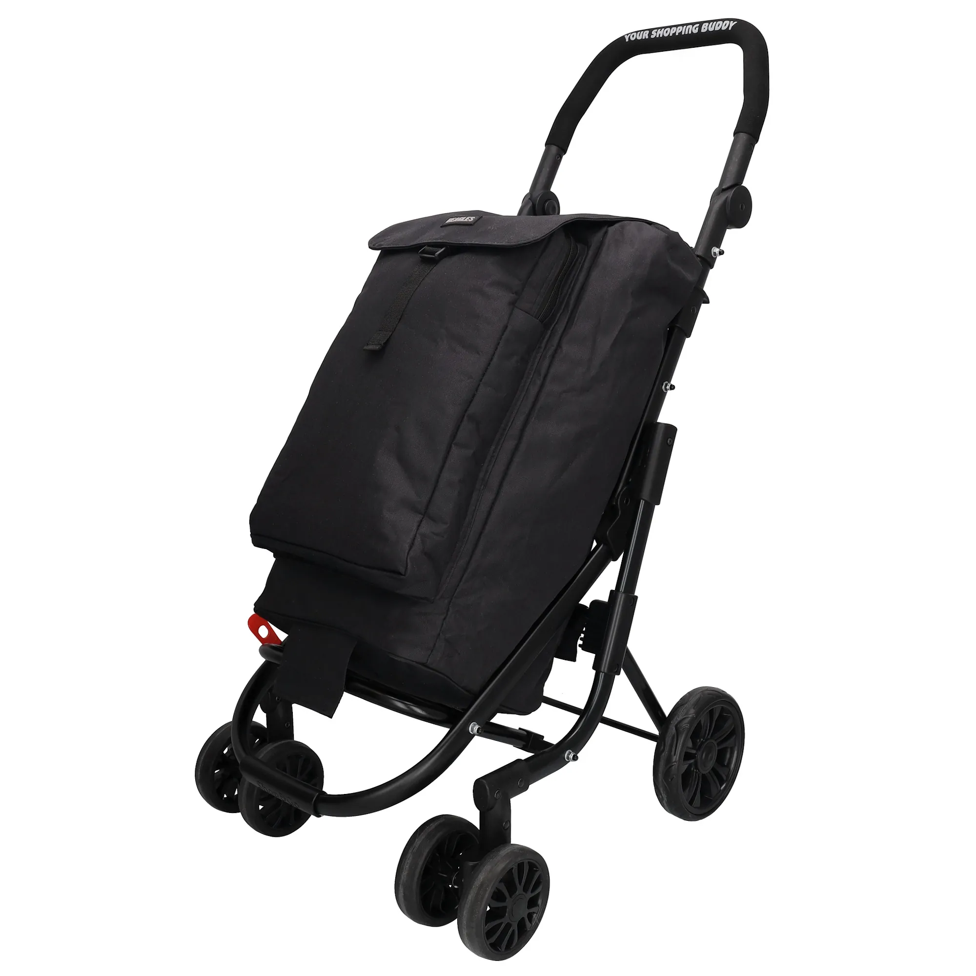 Shop2Go 4-6 Wiel duwshopper met koelvak