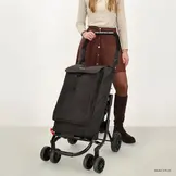 Shop2Go 4-6 Wiel duwshopper met koelvak