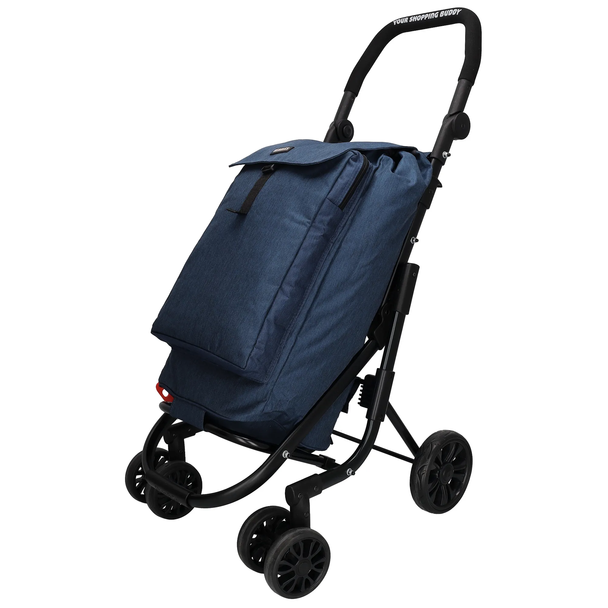 Shop2Go 4-6 Wiel duwshopper met koelvak