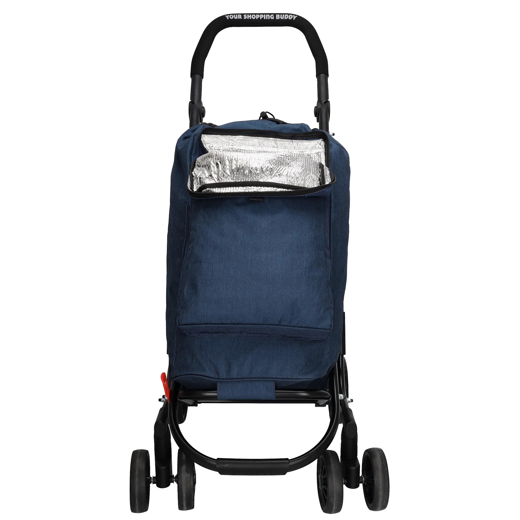 Shop2Go 4-6 Wiel duwshopper met koelvak