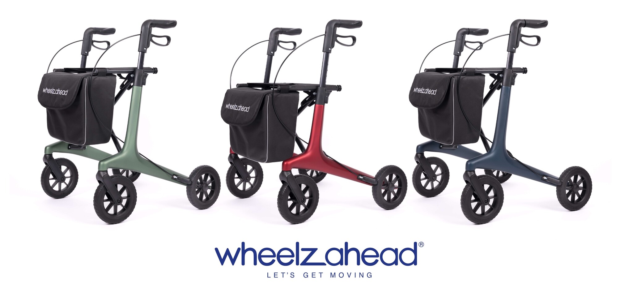 Wheelzahead Carbon ALL-IN matt rollator