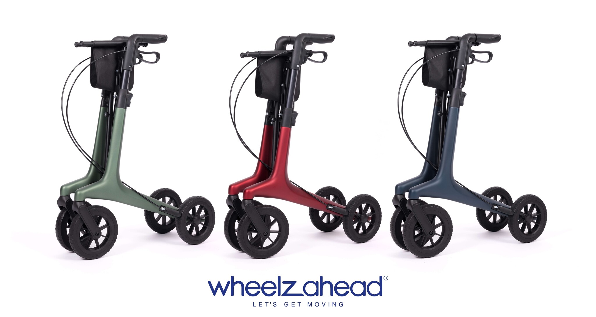 Wheelzahead Carbon ALL-IN matt rollator