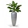 Spathiphyllum King kunstplant 80 cm groen