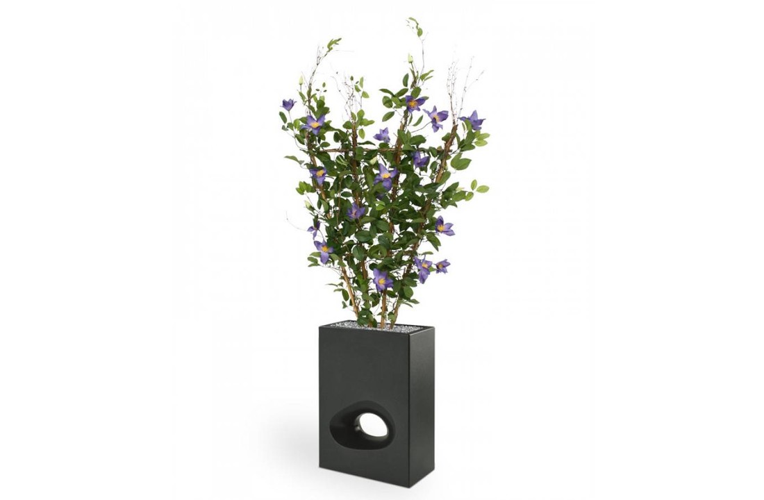Clematis kunstplant 125 cm paars
