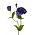 Lisianthus kunst steelbloem 80 cm blauw