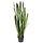 Sanseveria kunstplant Groen 130cm in pot