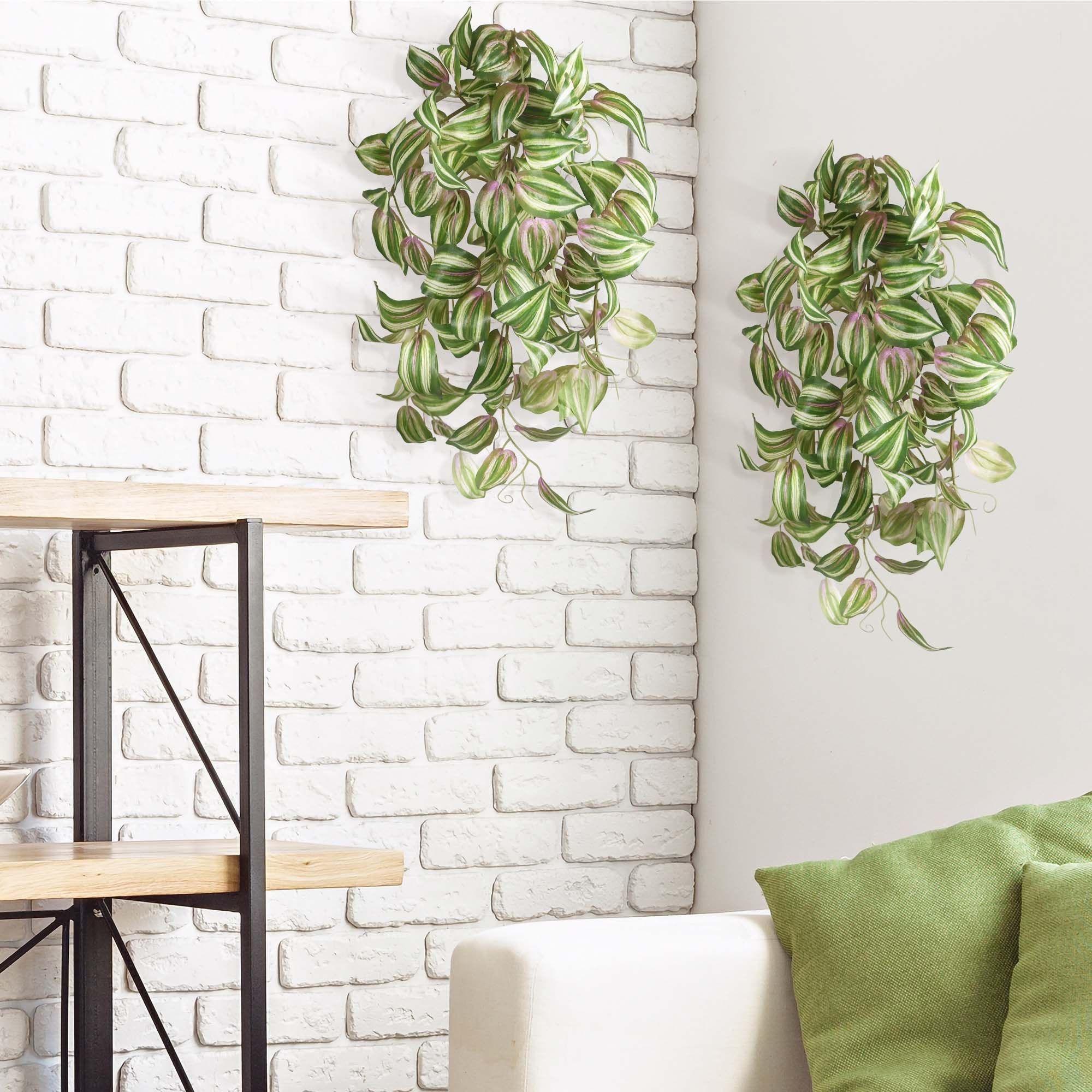 Tradescantia Tricolor kunst hangplant 45cm