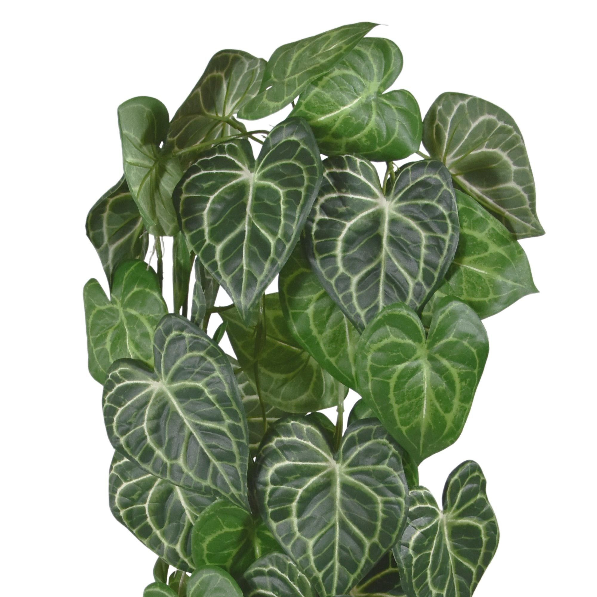 Anthurium Clarinervium kunst hangplant 80cm