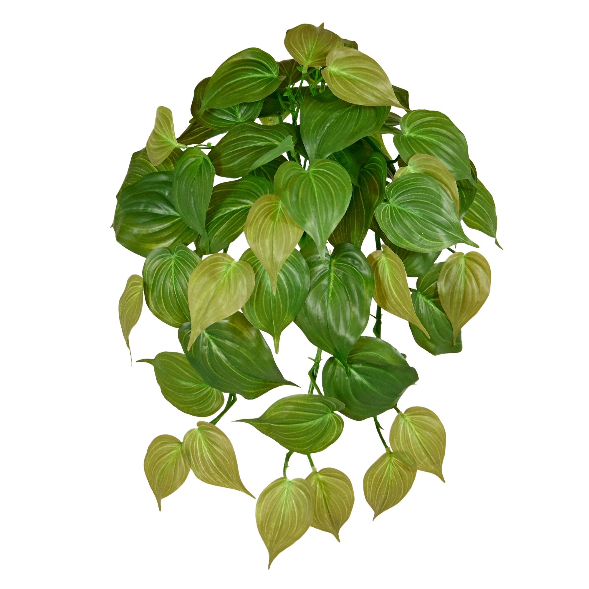 Philodendron Micans RT kunst hangplant 45cm