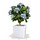 Hortensia Deluxe op stam 90 cm blauw