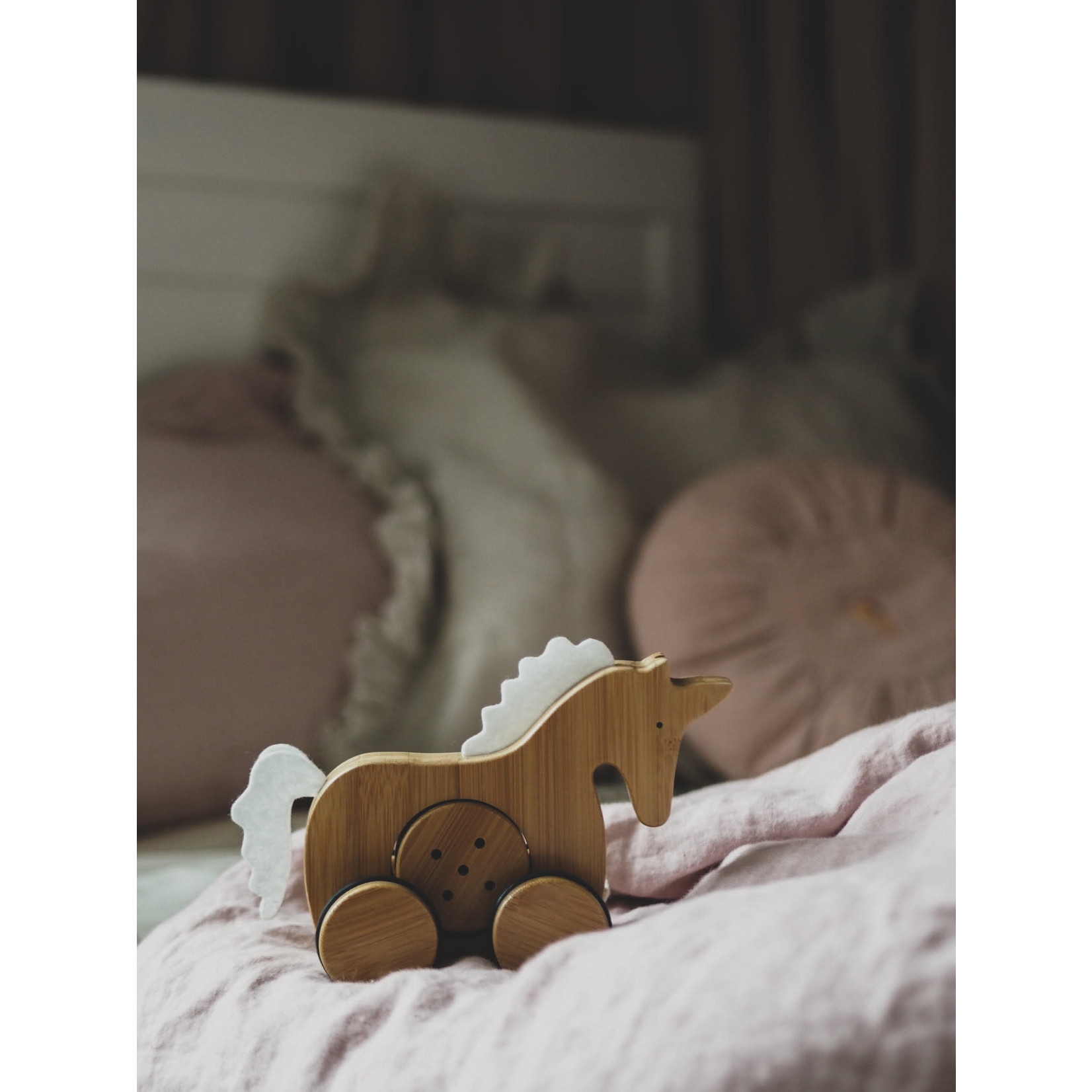 Bamboe Trekfiguur Unicorn