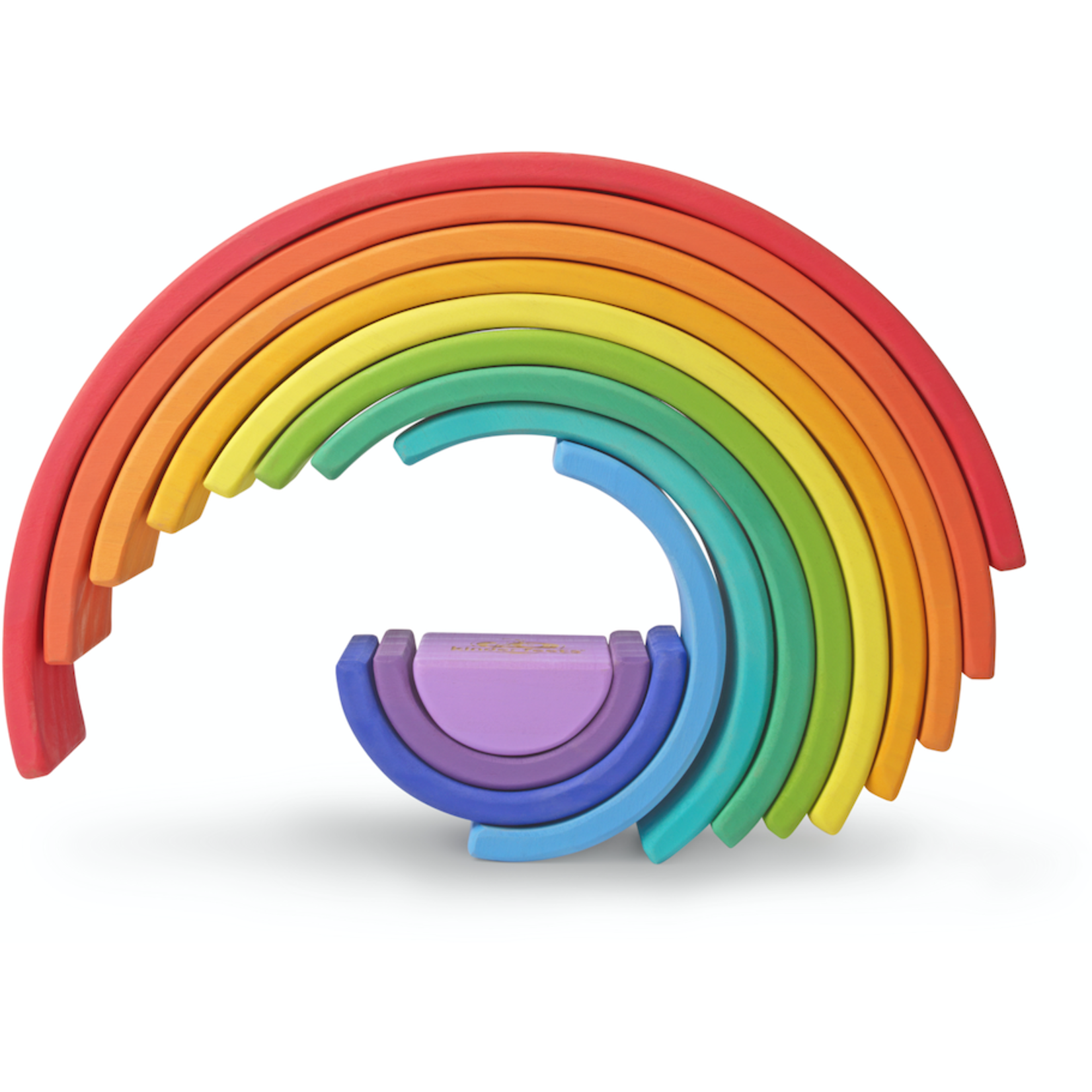 Kinderfeets Houten Regenboog Kleur