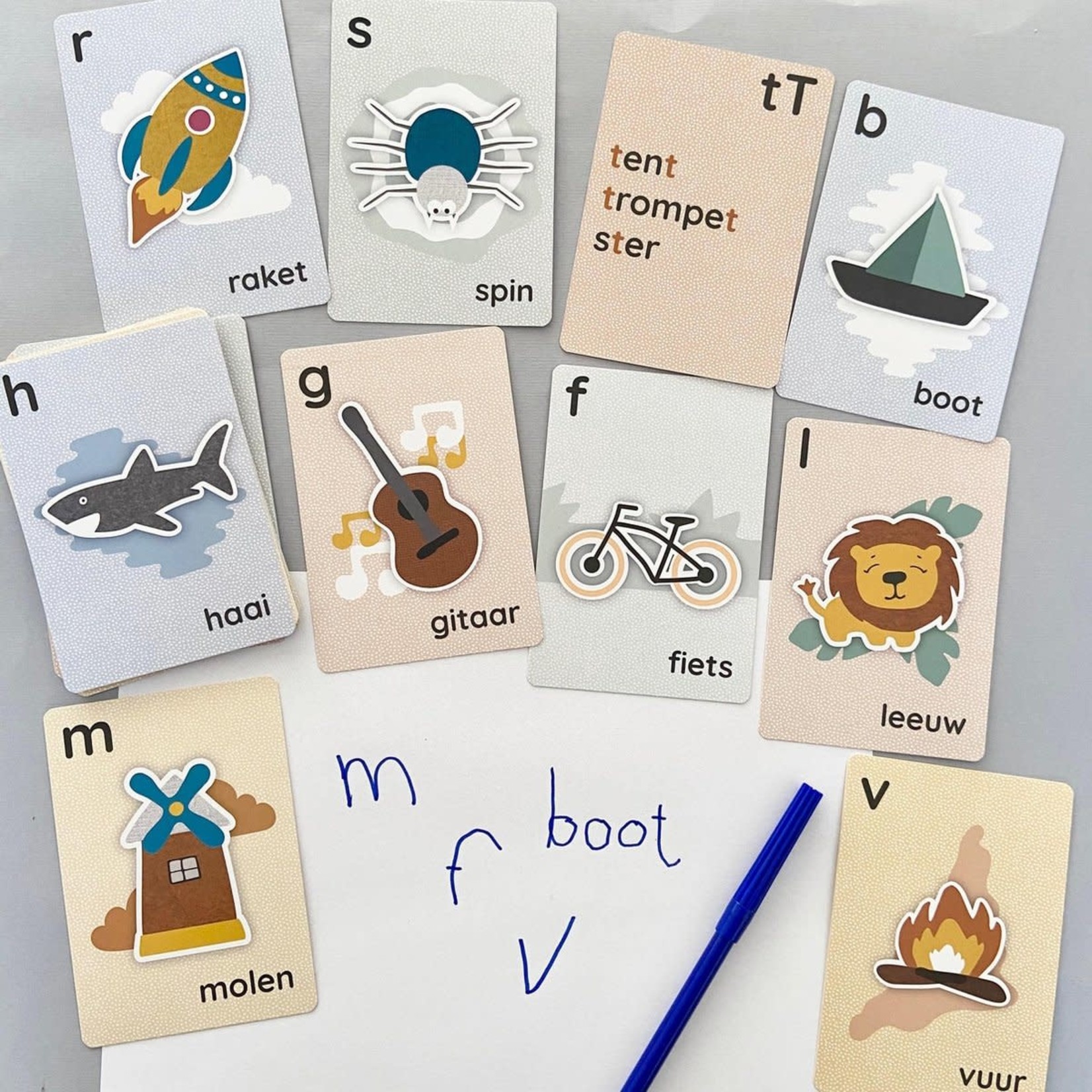 Mijn Alfabetkaarten in Bewaarblijk