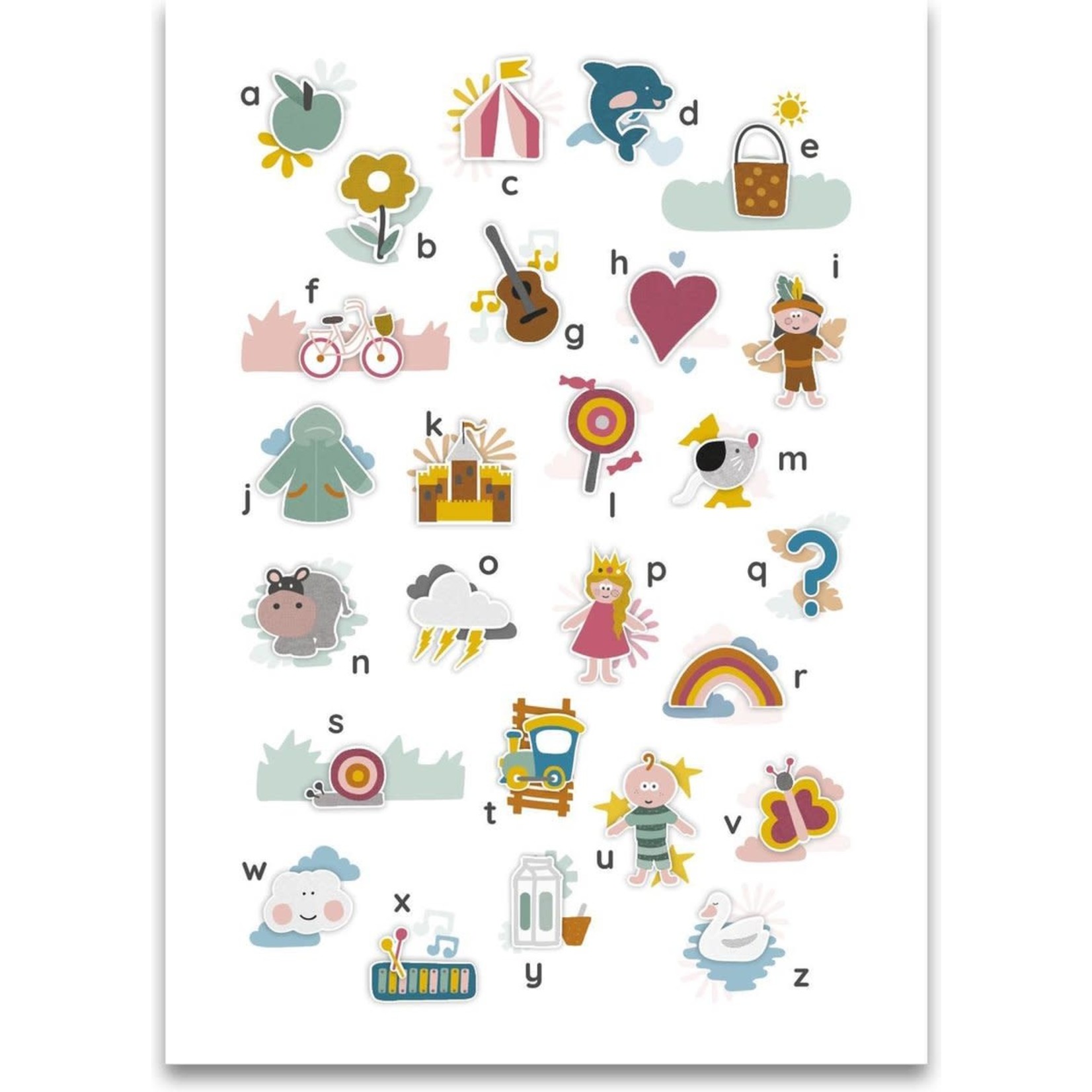 Mijn Alfabetposter (50x70cm)