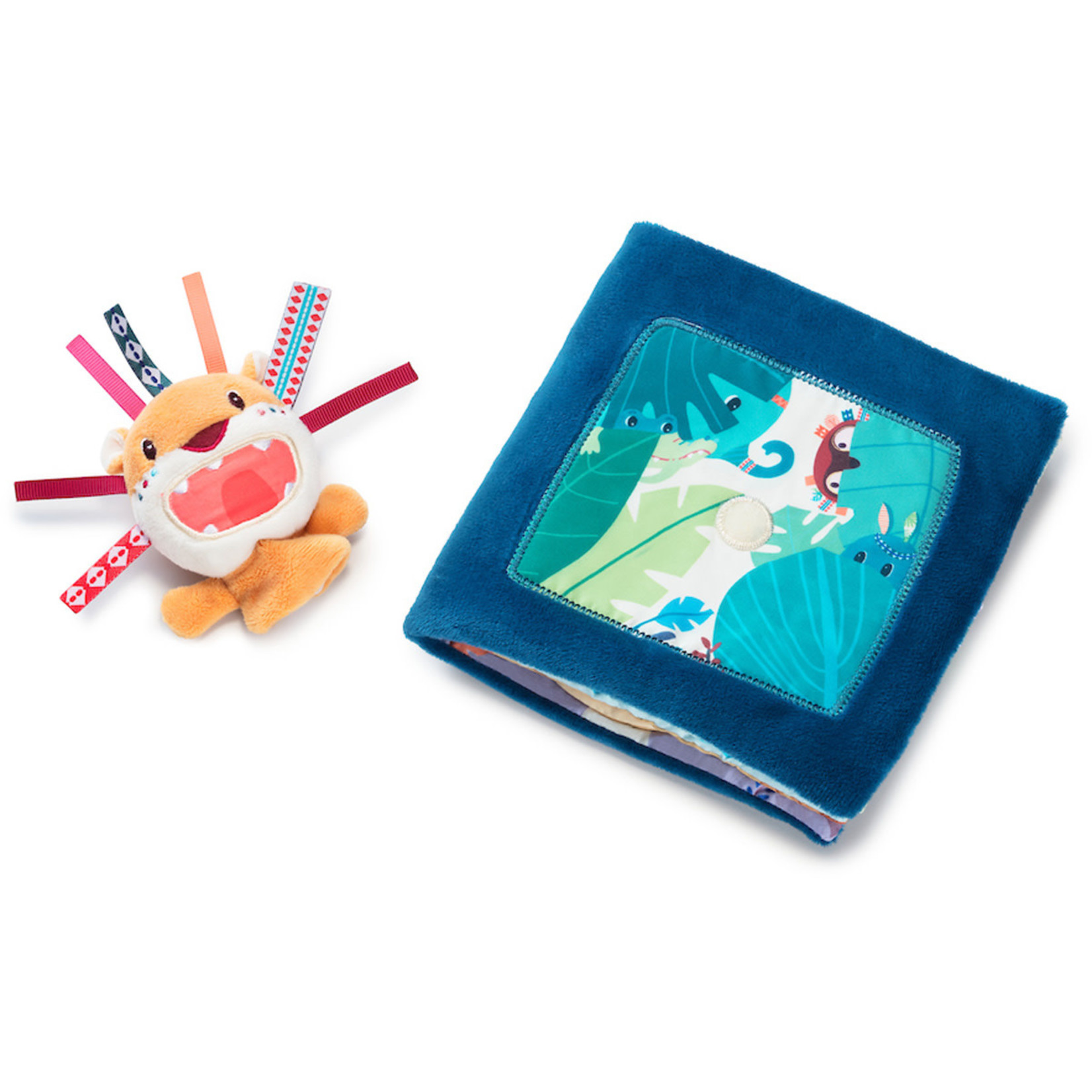 Lilliputiens Stoffen Boek - Jack brult