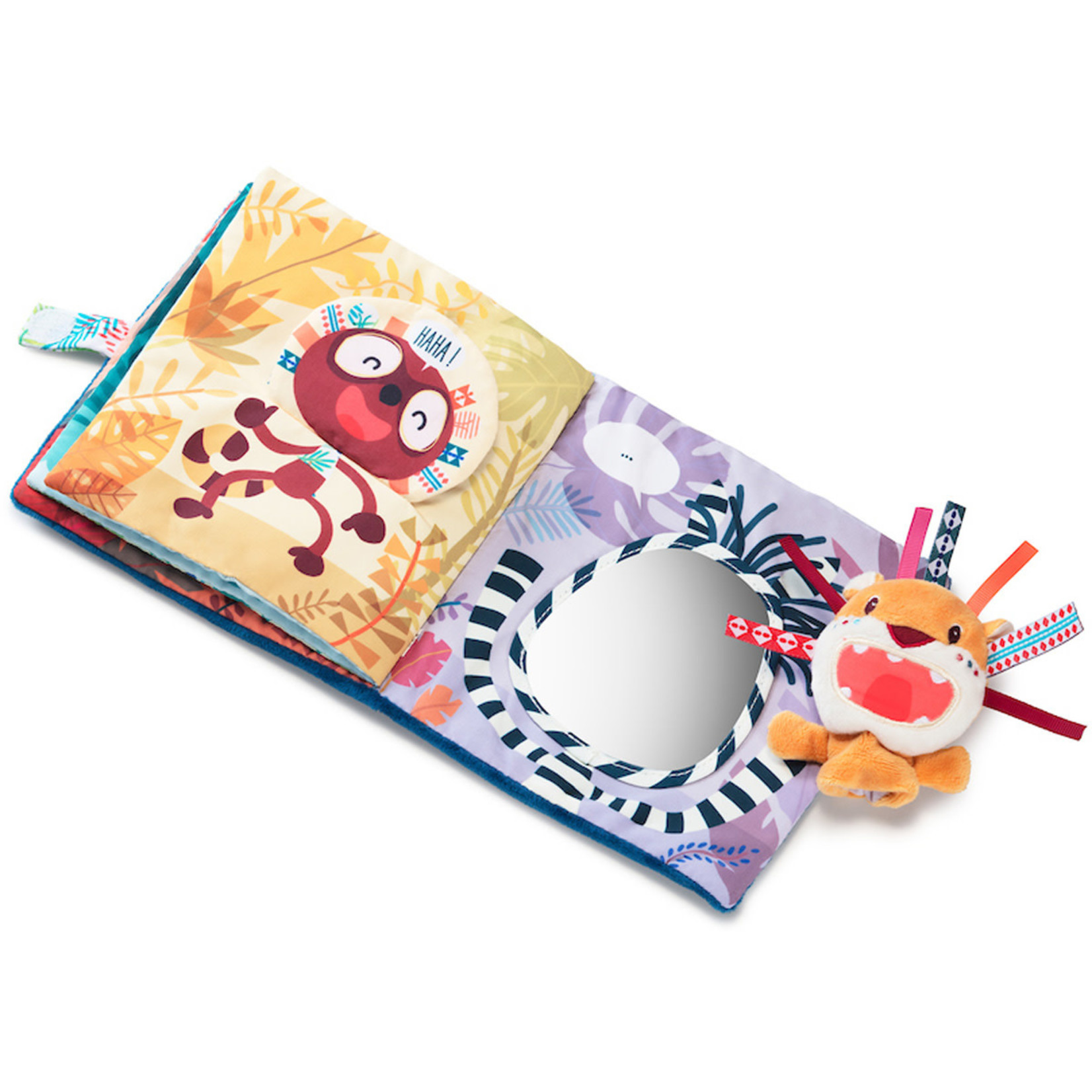 Lilliputiens Stoffen Boek - Jack brult