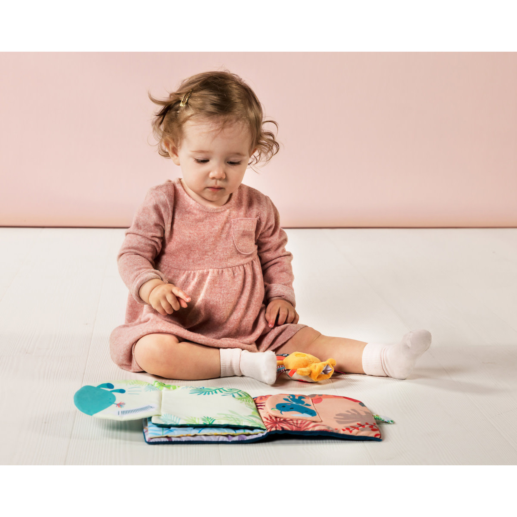 Lilliputiens Stoffen Boek - Jack brult