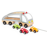 Janod Vrachtwagen met 3 Auto's