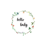 Ansichtkaart Hallo Baby