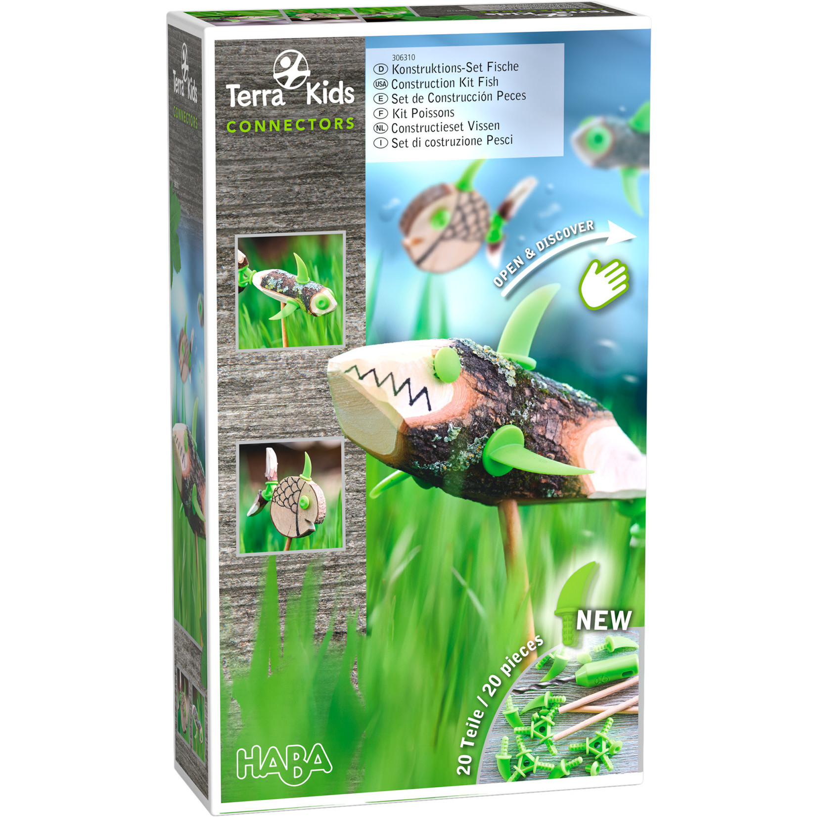 Terra Kids Connectors Constructieset Vissen