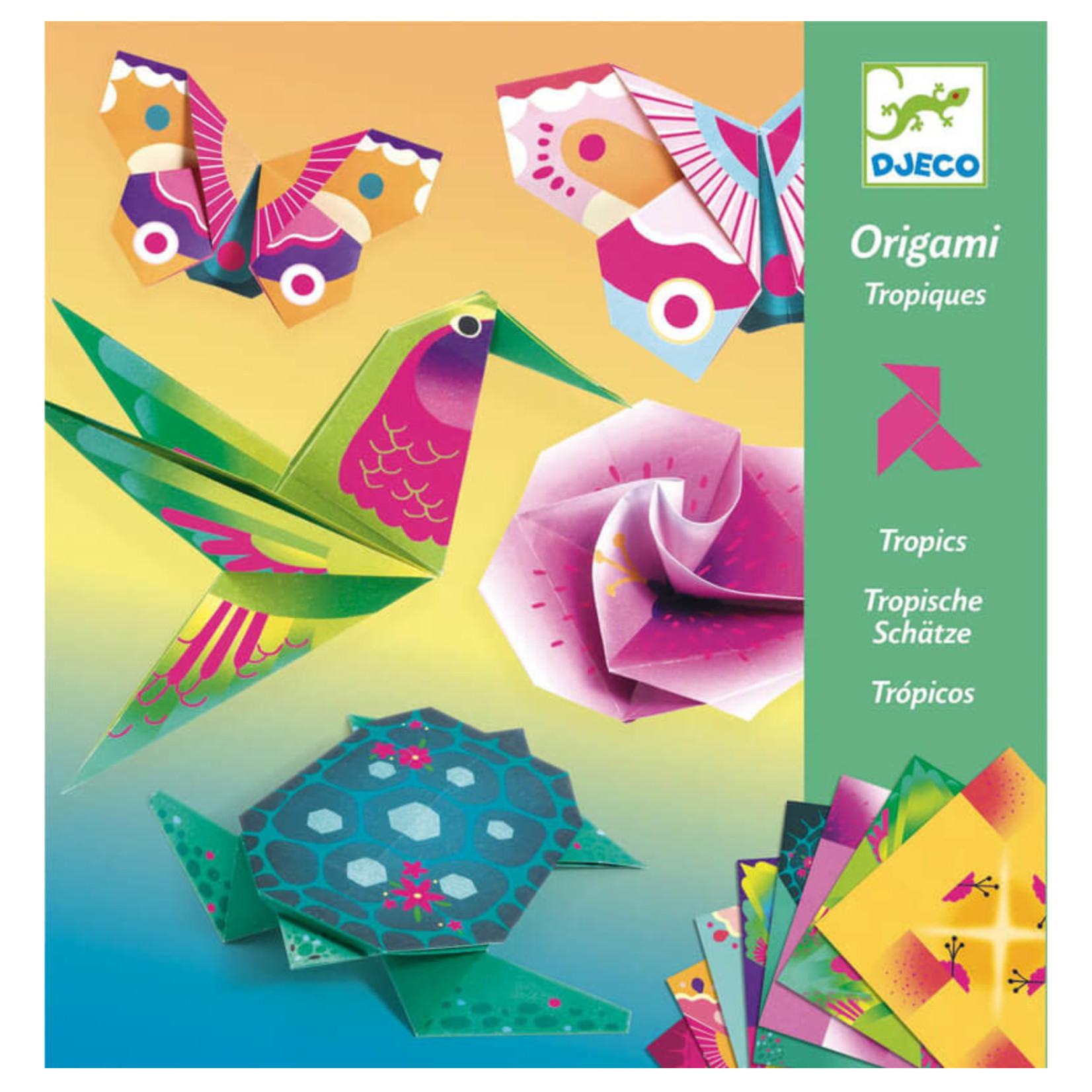 Djeco Origami - Tropische Dieren