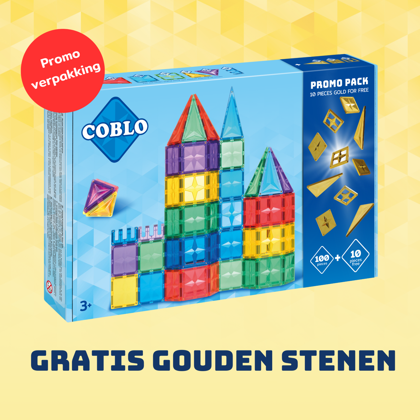 Coblo Coblo Limited Edition Magneetblokken - 110 stuks