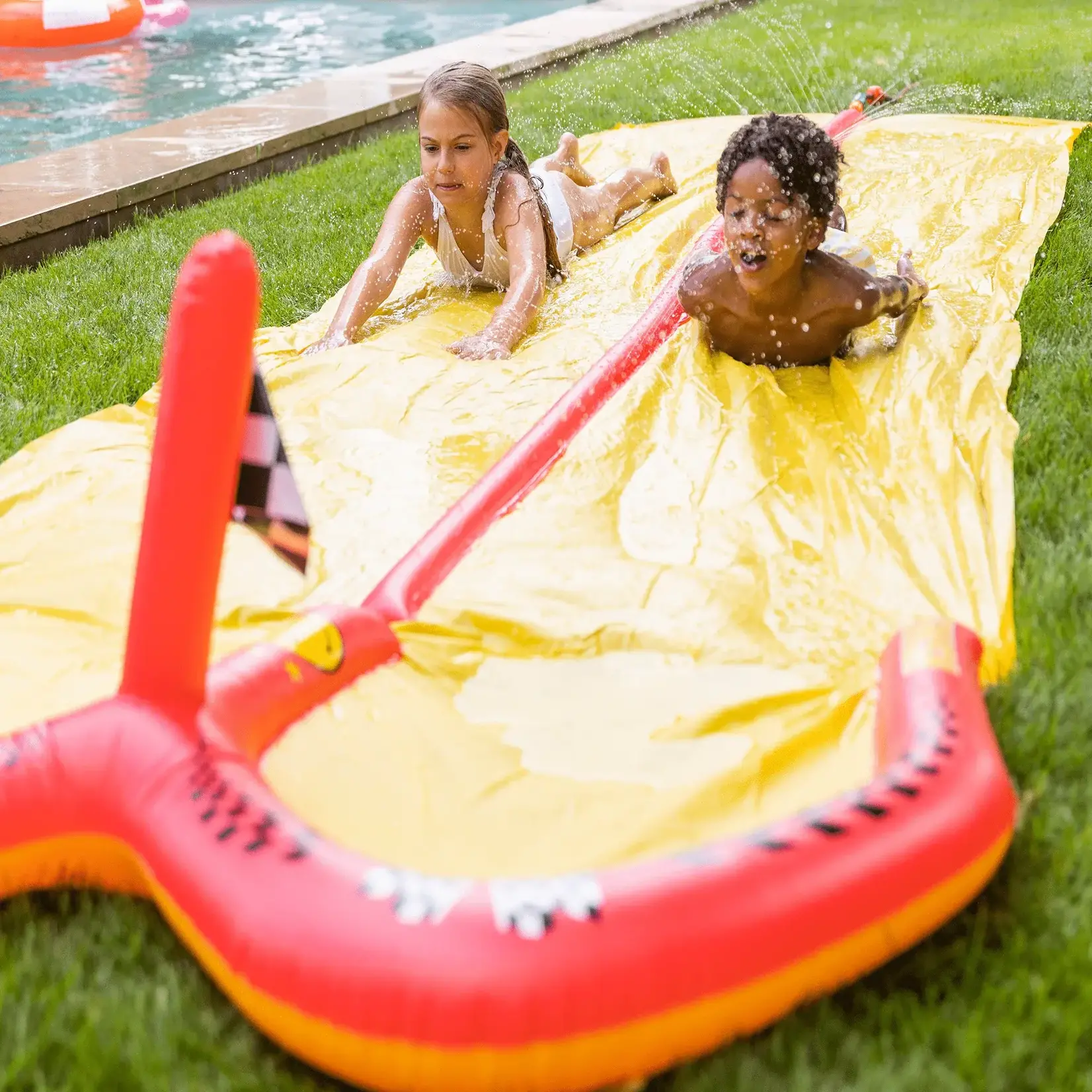 Swim Essentials Swim Essentials water slide racing
