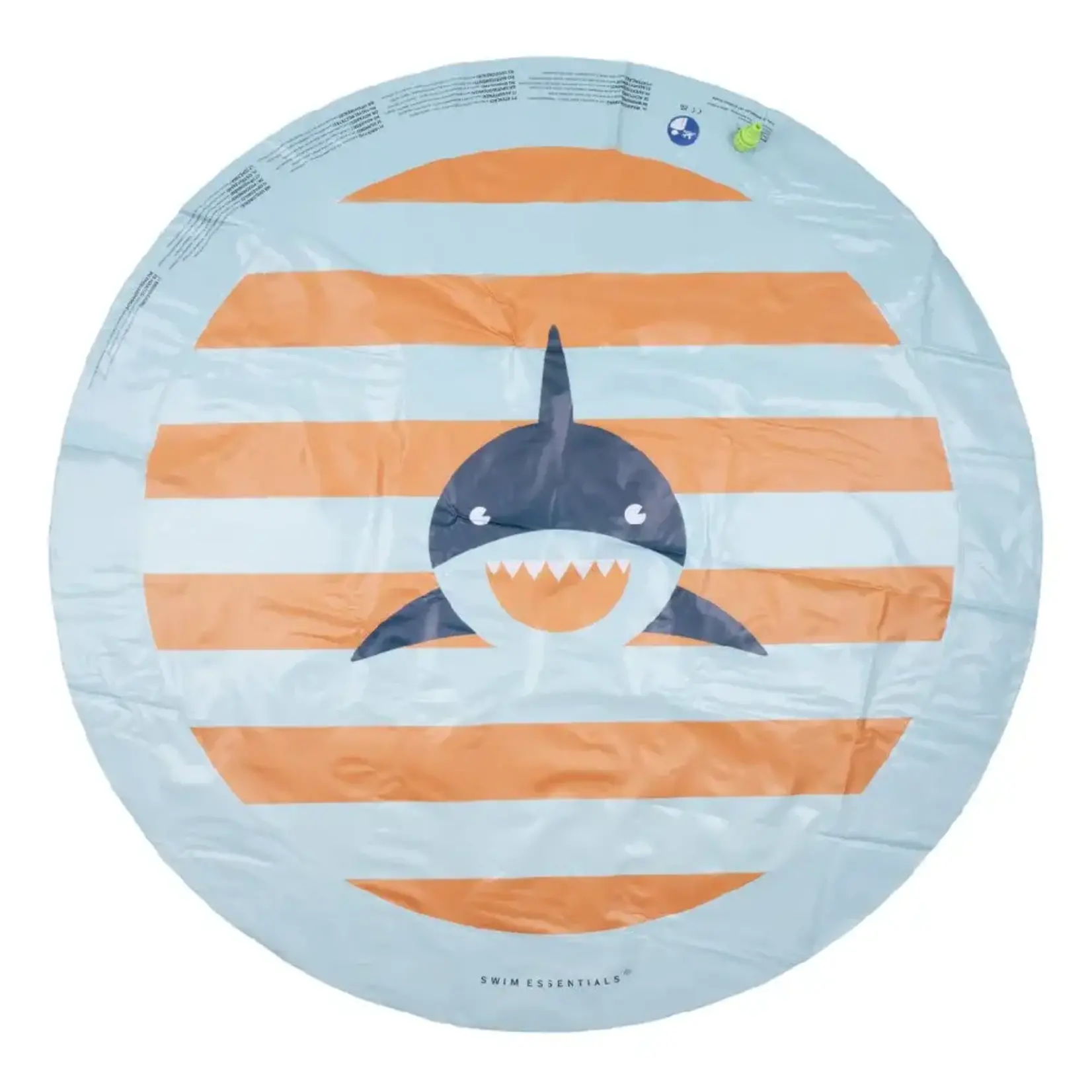 Swim Essentials Swim Essentials sprinkler mat shark 150 cm