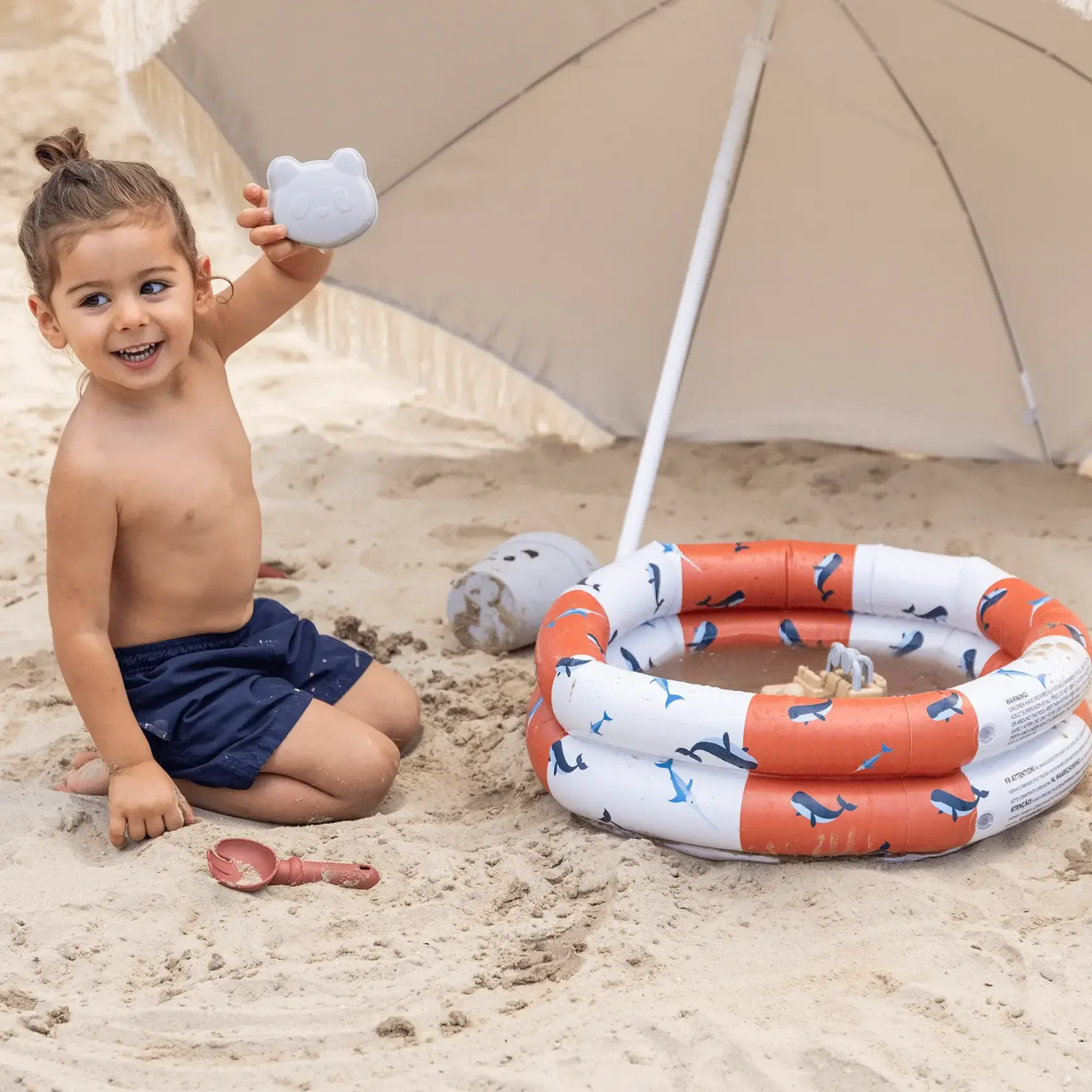 Swim Essentials Swim Essentials baby swimming pool whale 60 cm