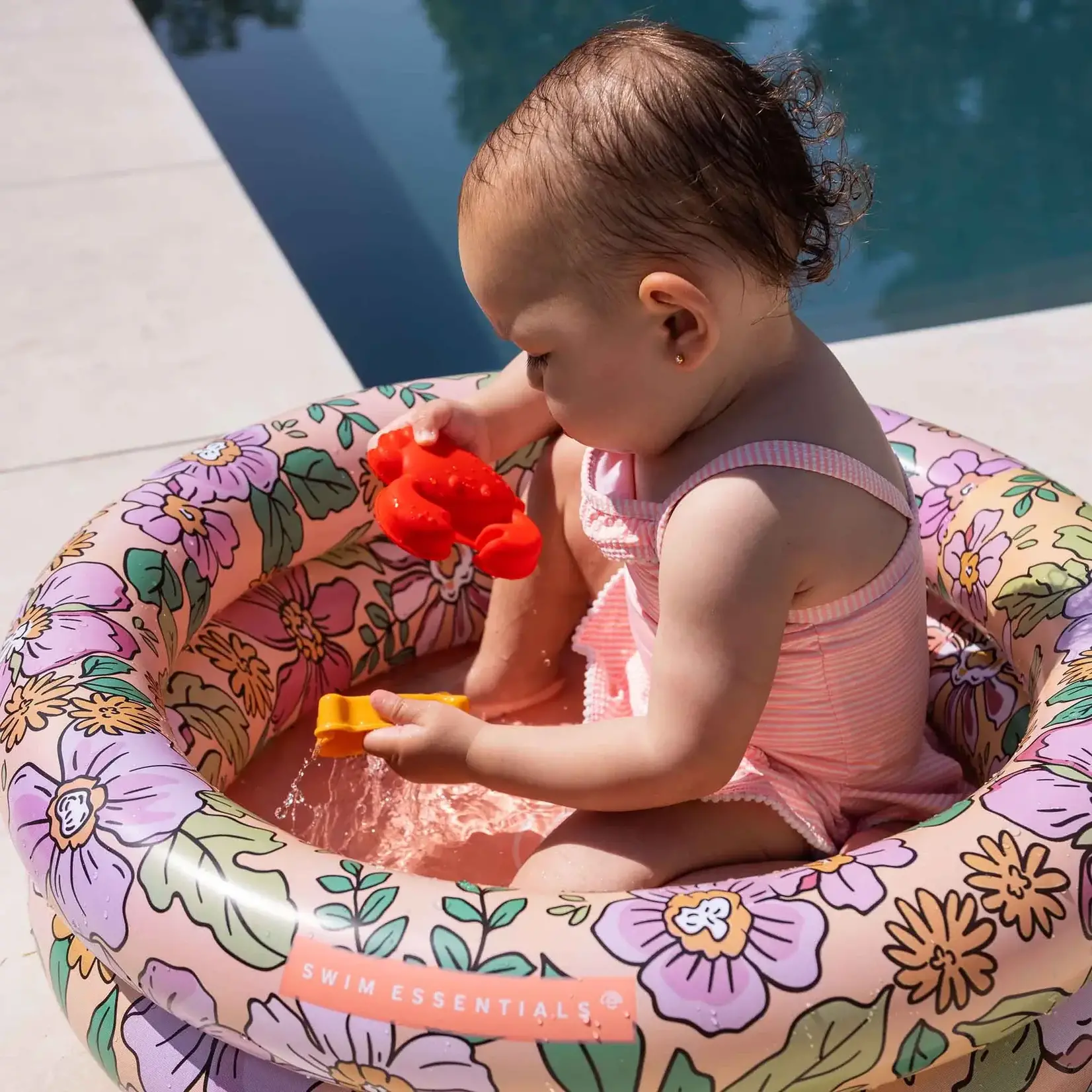 Swim Essentials Swim Essentials baby swimming pool flower 60 cm