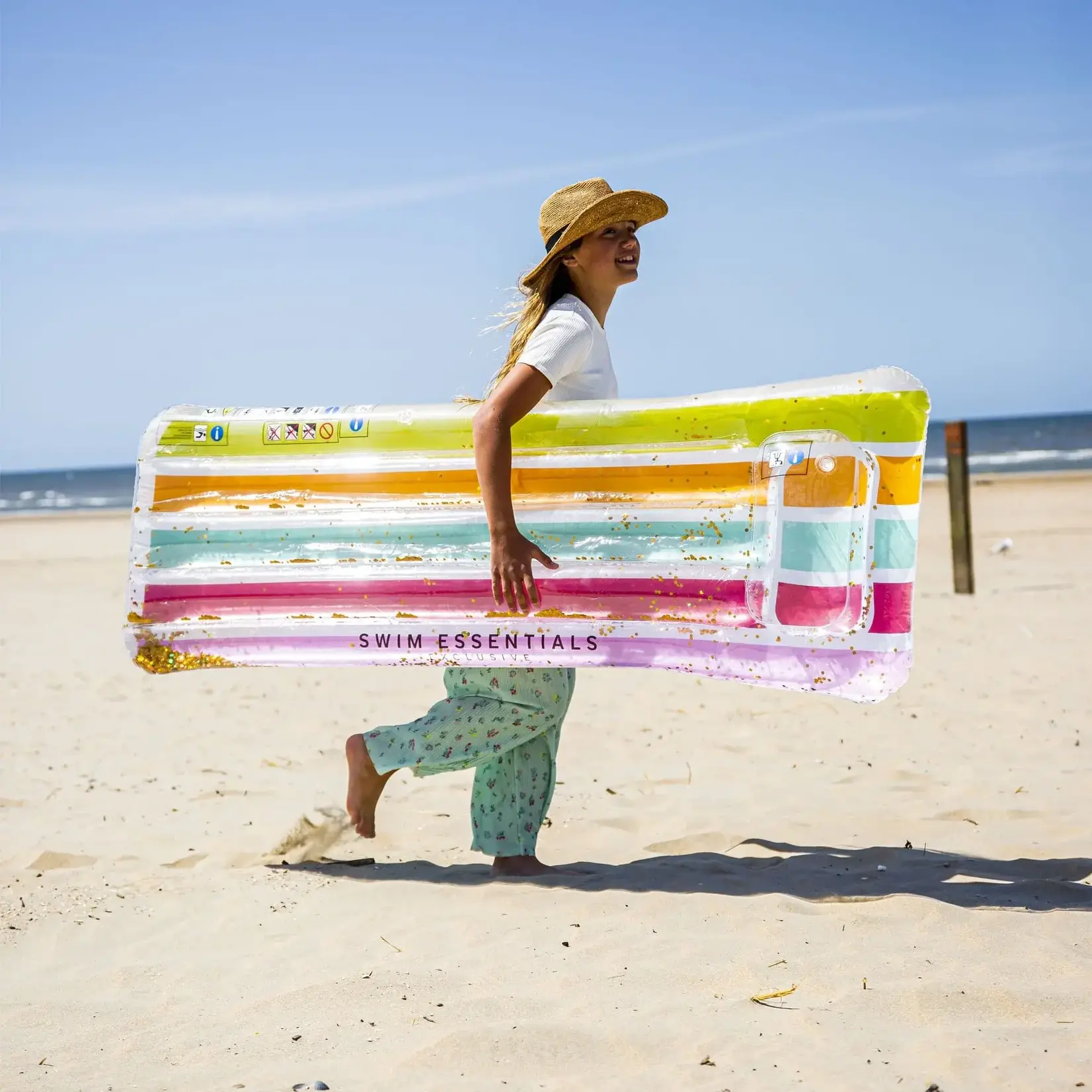 Swim Essentials Swim Essentials pool float rainbow