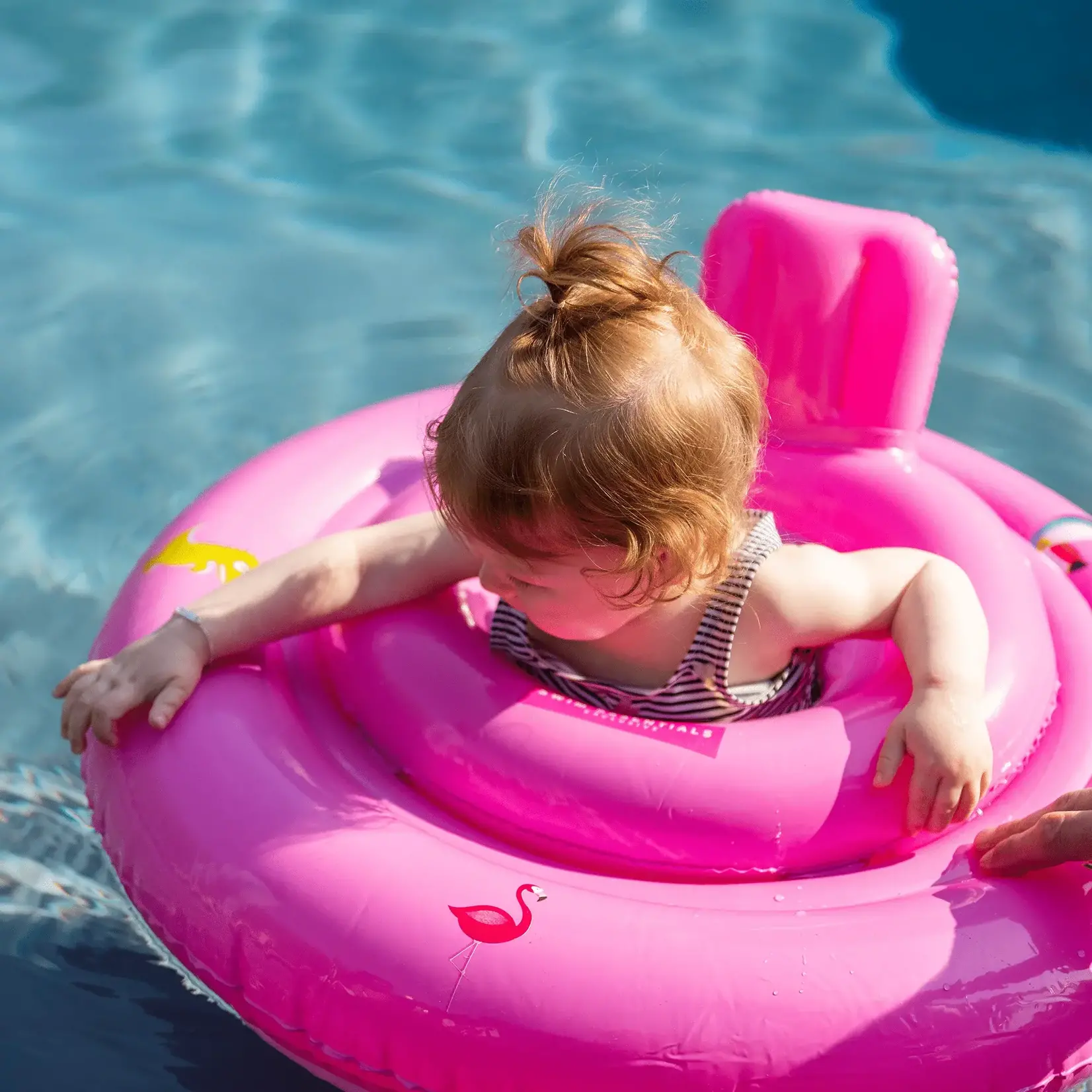 Swim Essentials Swim Essentials baby float tropical pink