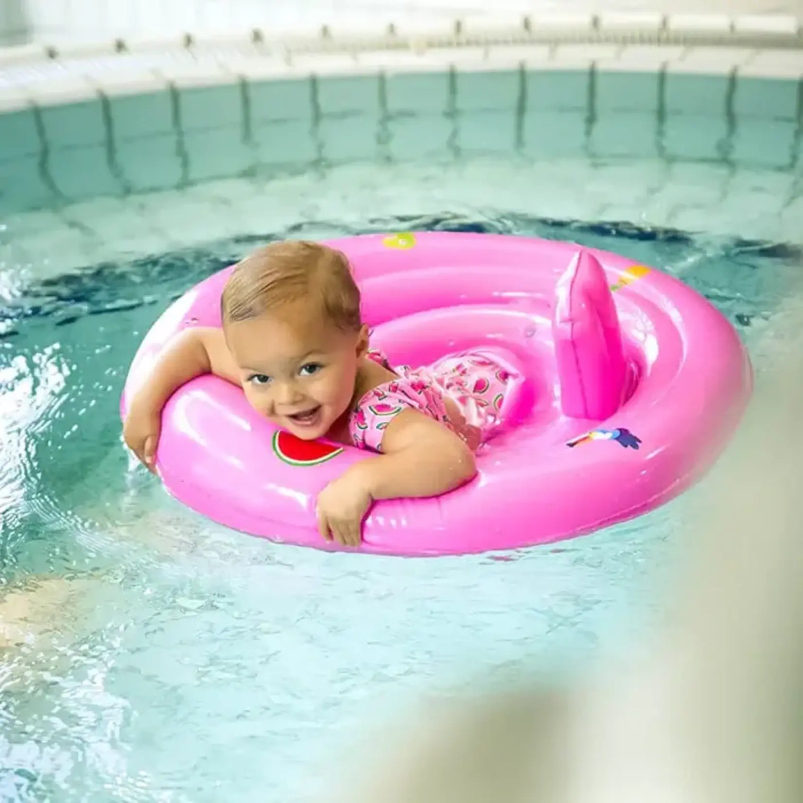 Swim Essentials Swim Essentials baby float tropical pink