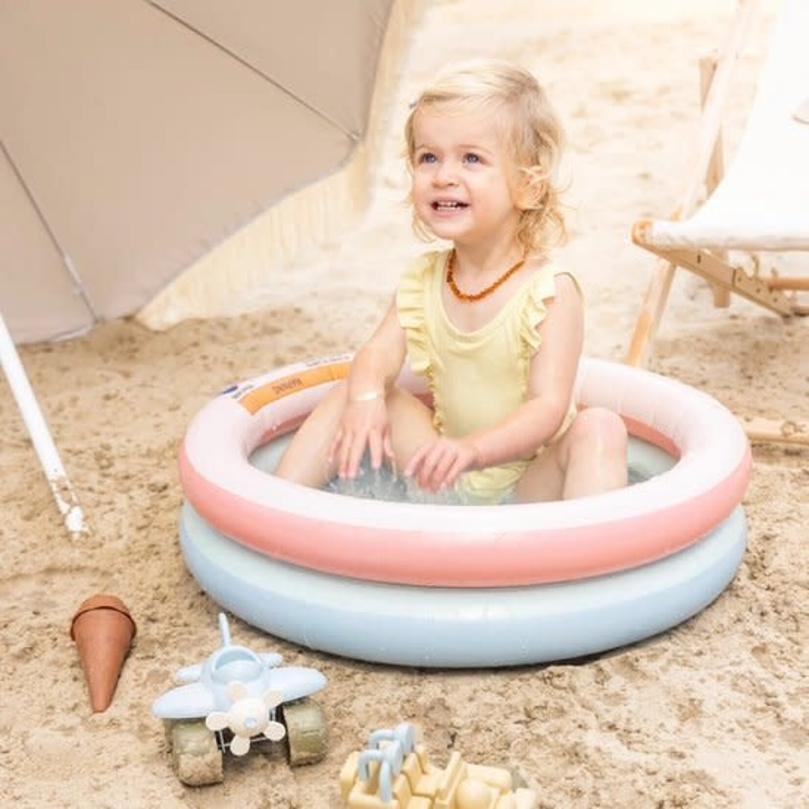 Swim Essentials Swim Essentials baby swimming pool rainbow 60 cm