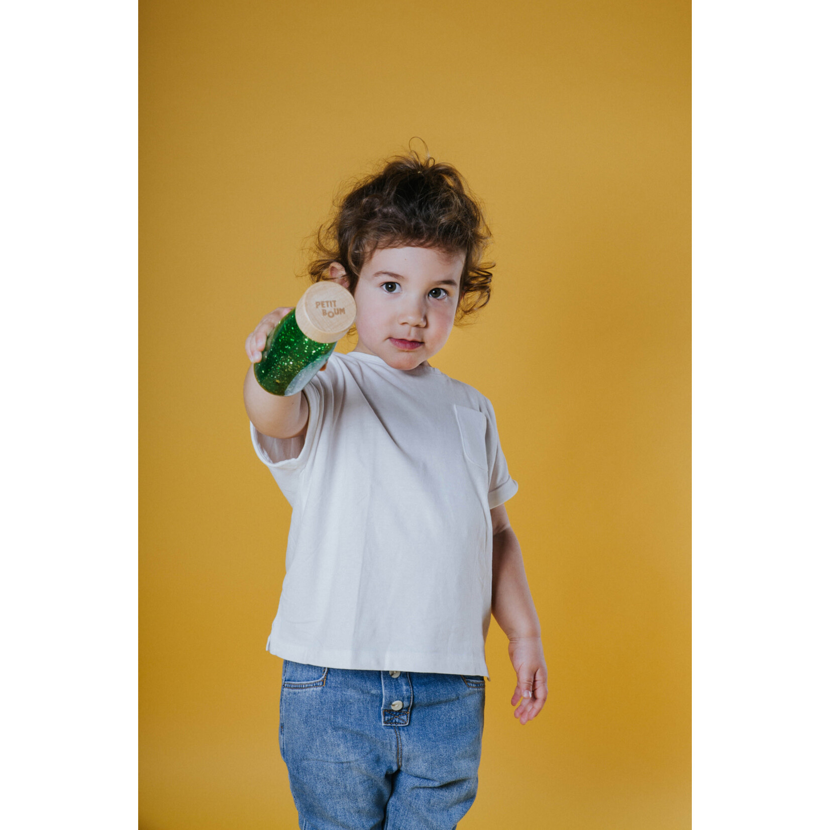 Petit Boum Petit Boum Sensorische fles - Groen