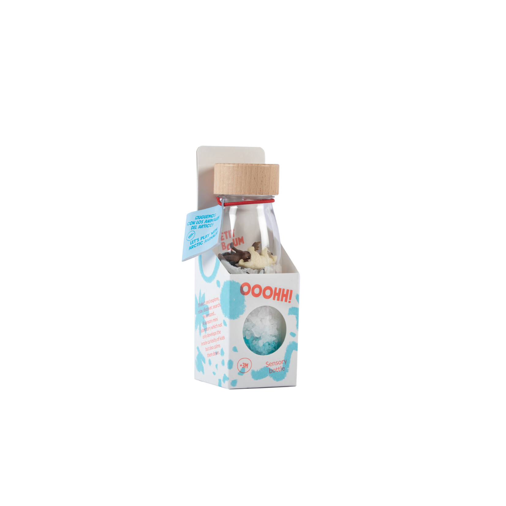 Petit Boum Petit Boum Sensorische fles - Arctisch