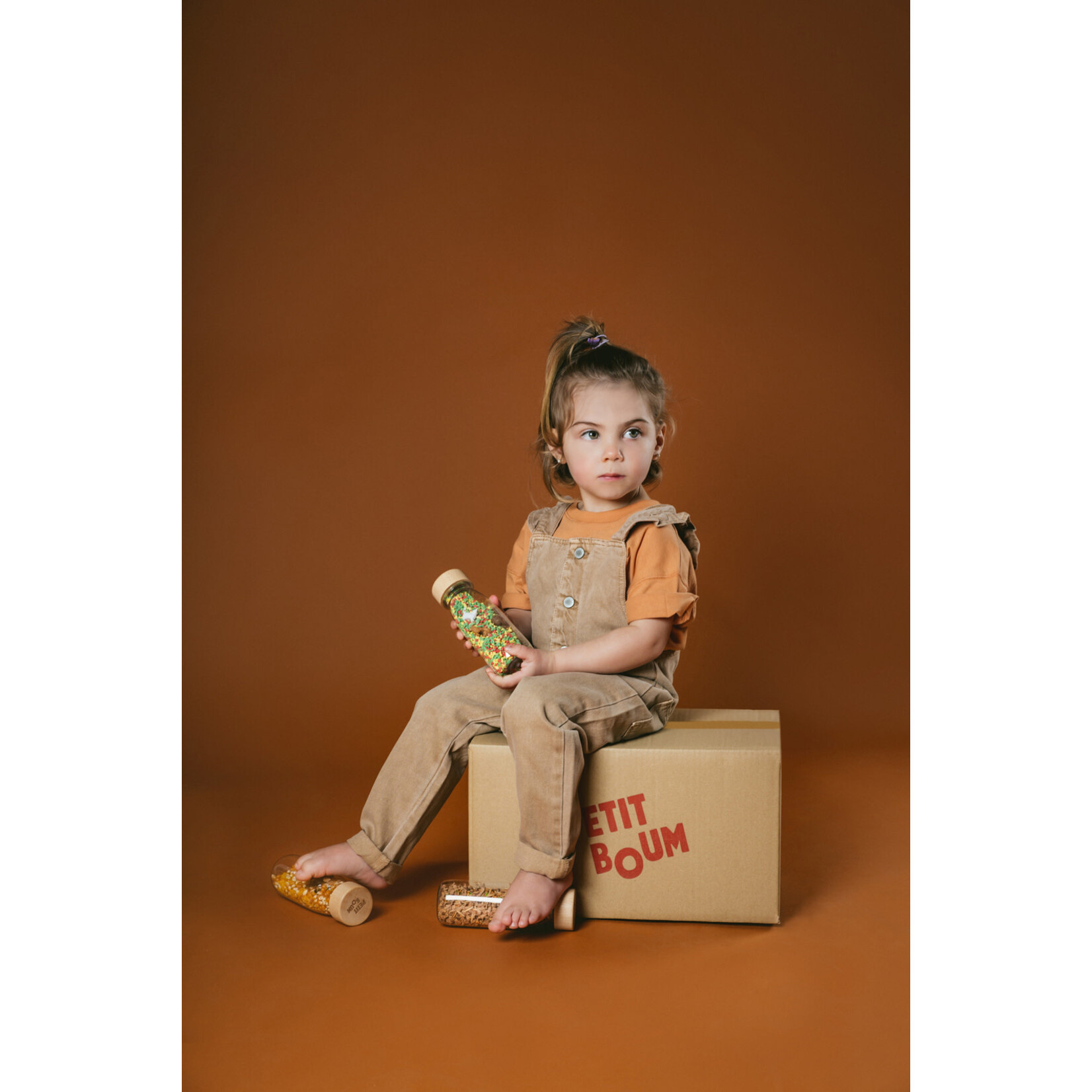 Petit Boum Petit Boum Sensorische fles - Huisdieren