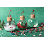 Petit Boum Petit Boum Sensorische set van 3 kerstballen
