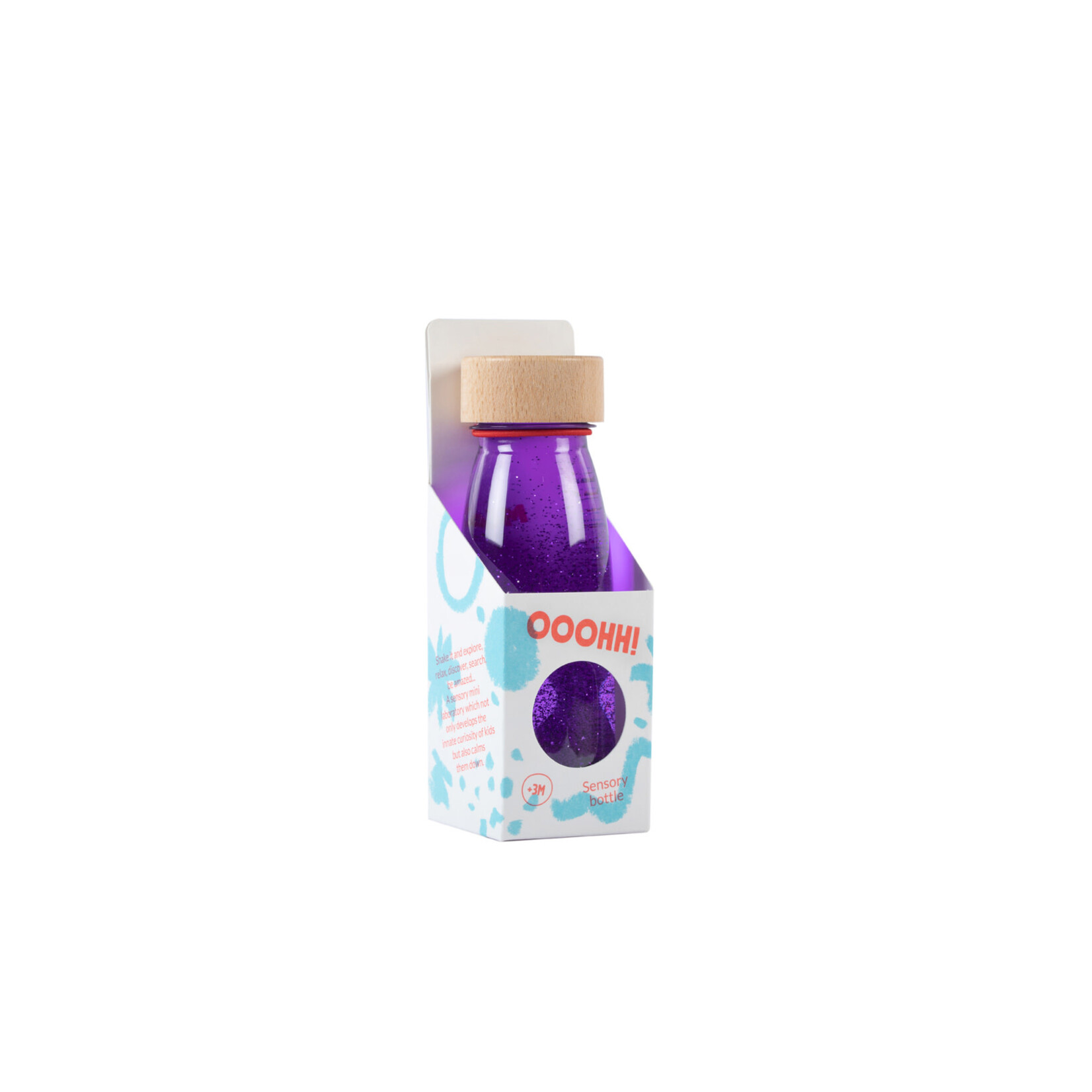 Petit Boum Petit Boum Sensorische fles - Paars