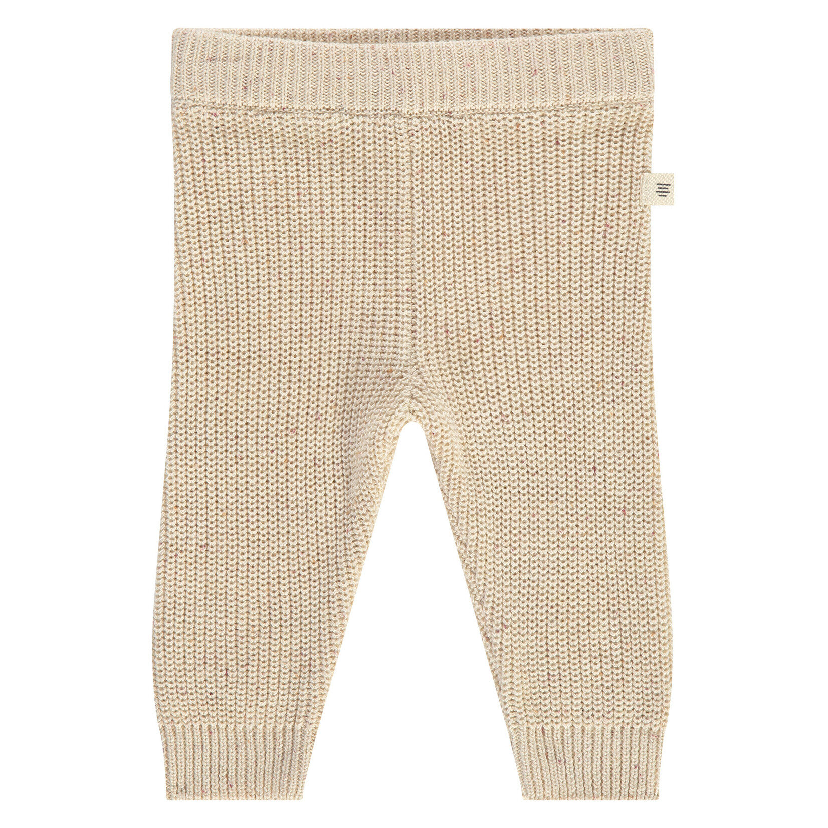A Tiny Story Baby Knitted Pants - ecru melange