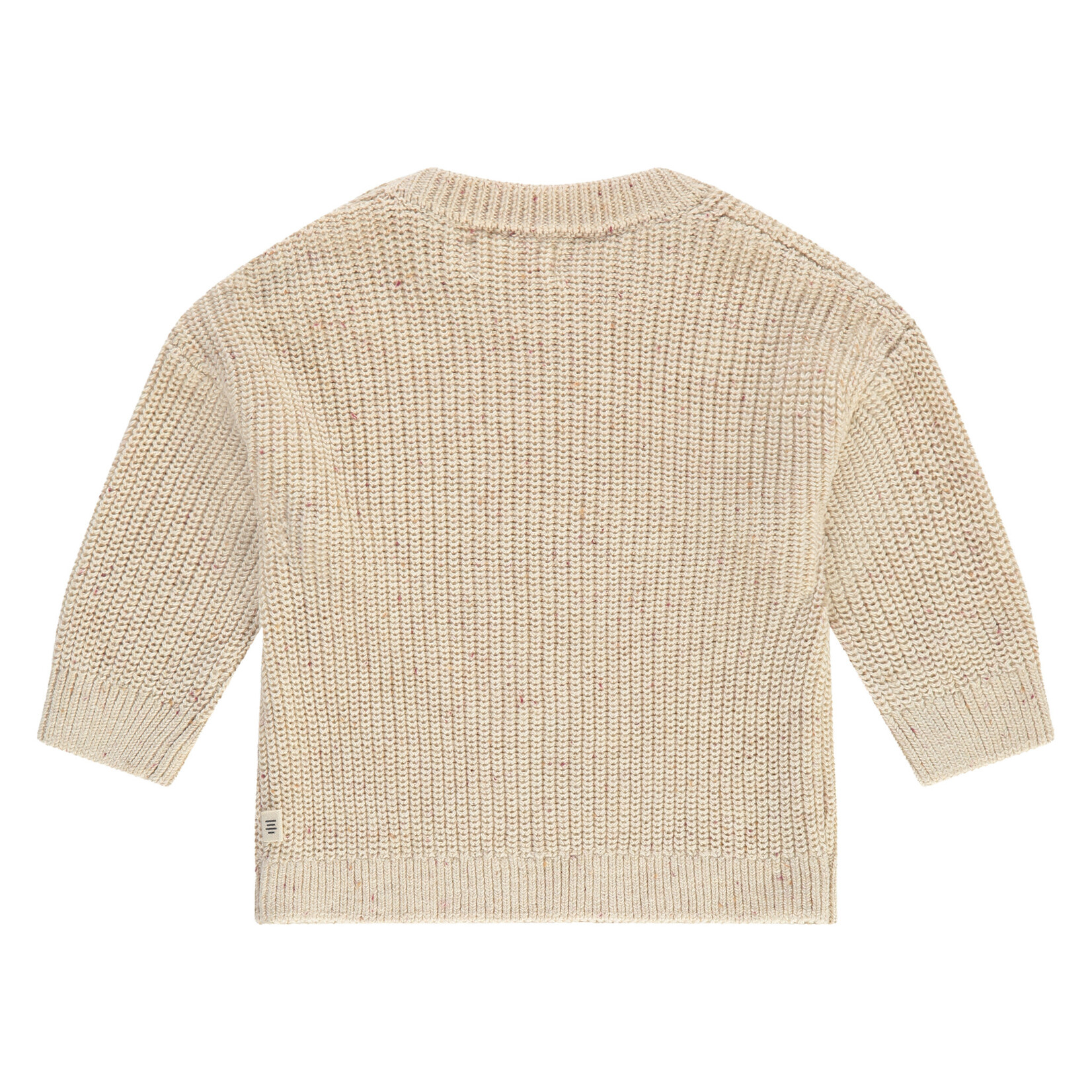 A Tiny Story Baby Knitted Pullover - Ecru Melange