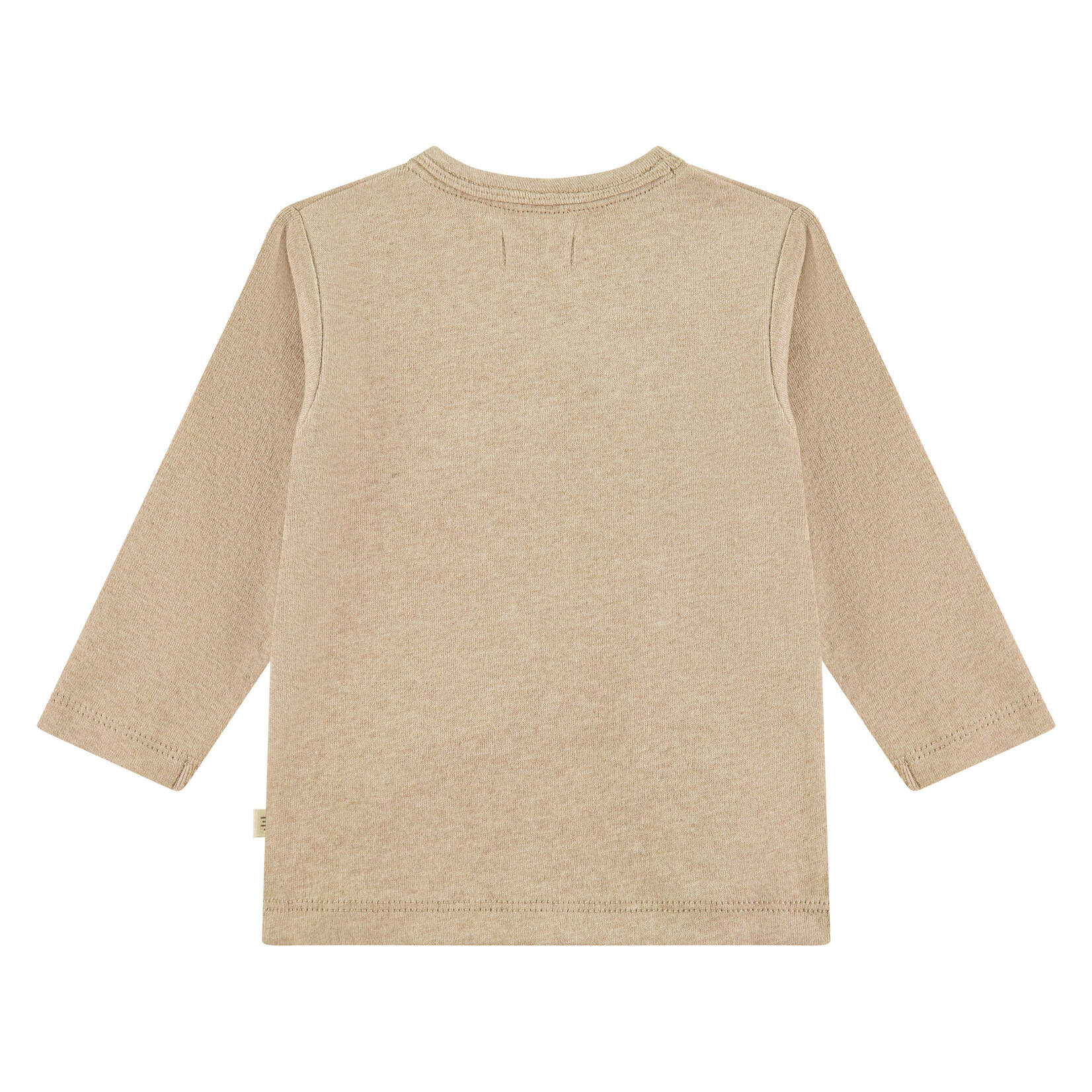 A Tiny Story Baby T-shirt Overslag Long Sleeve  - Outmeal Melange