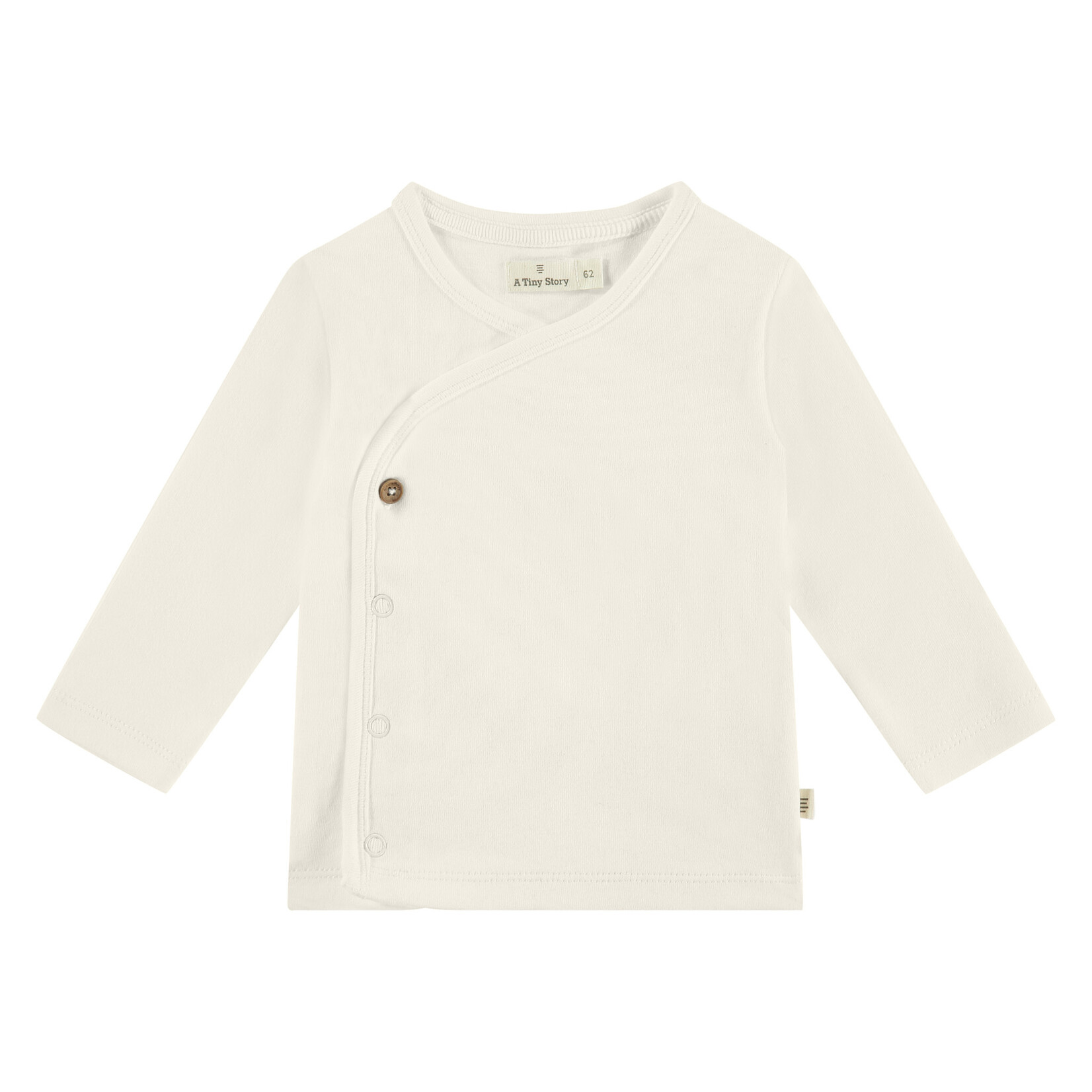 A Tiny Story Baby T shirt Overslag Long Sleeve Cloud