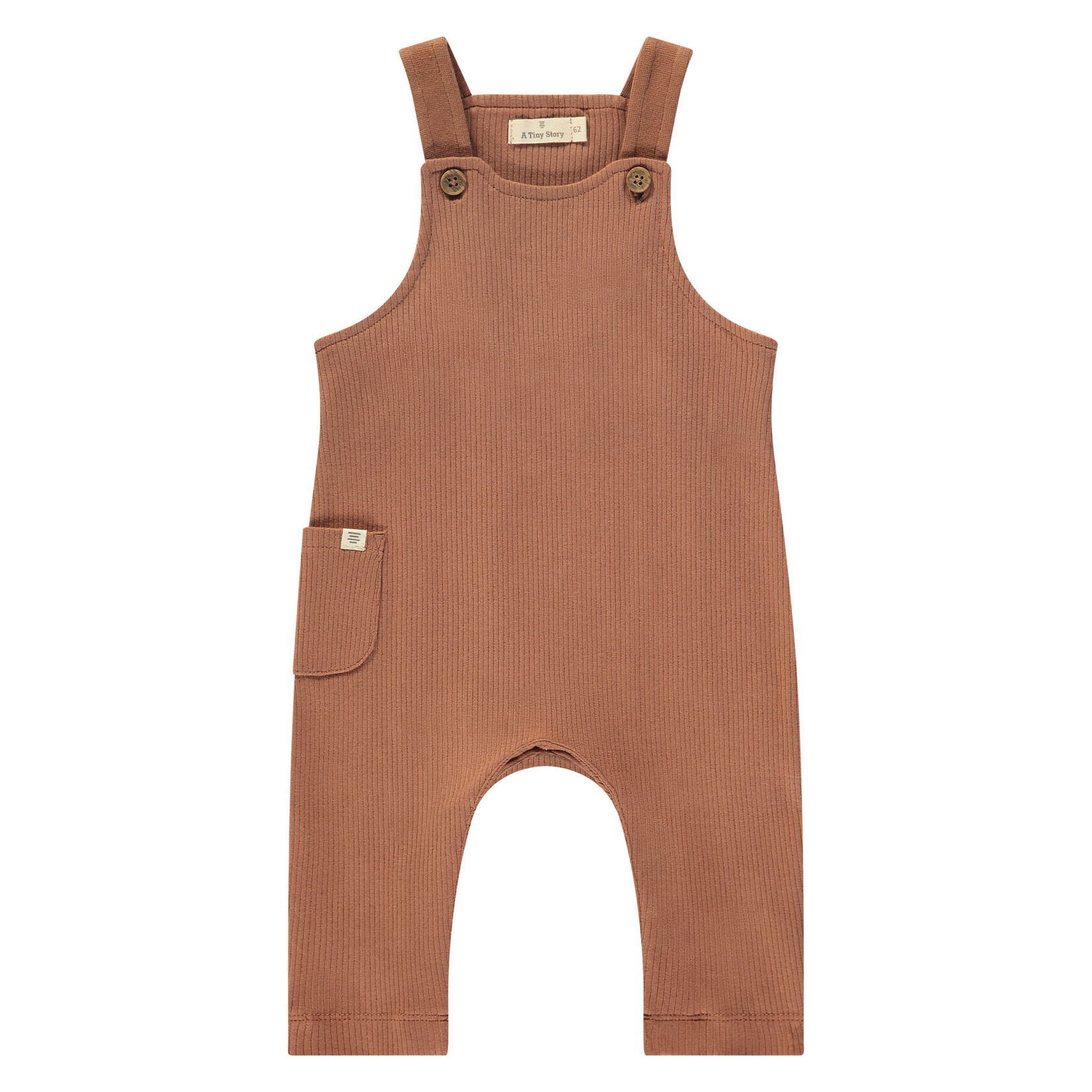 A Tiny Story Baby Suit - Mocha