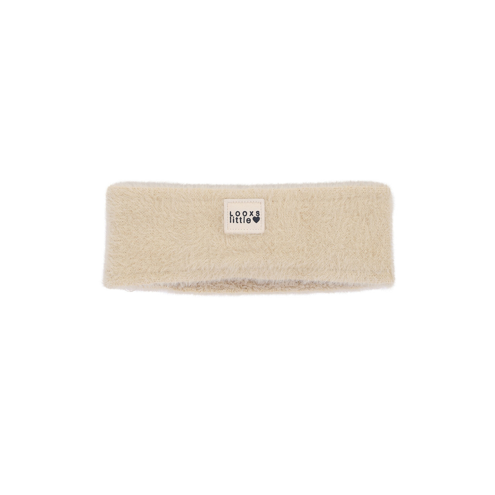 LOOXS Little Little hairy knit hairband -  Ecru