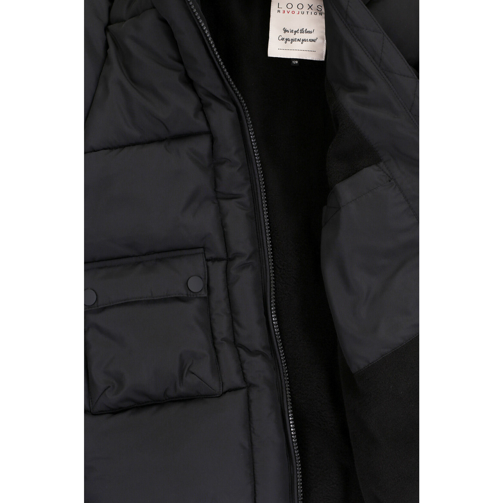 LOOXS Little LOOXS Little parka - Black