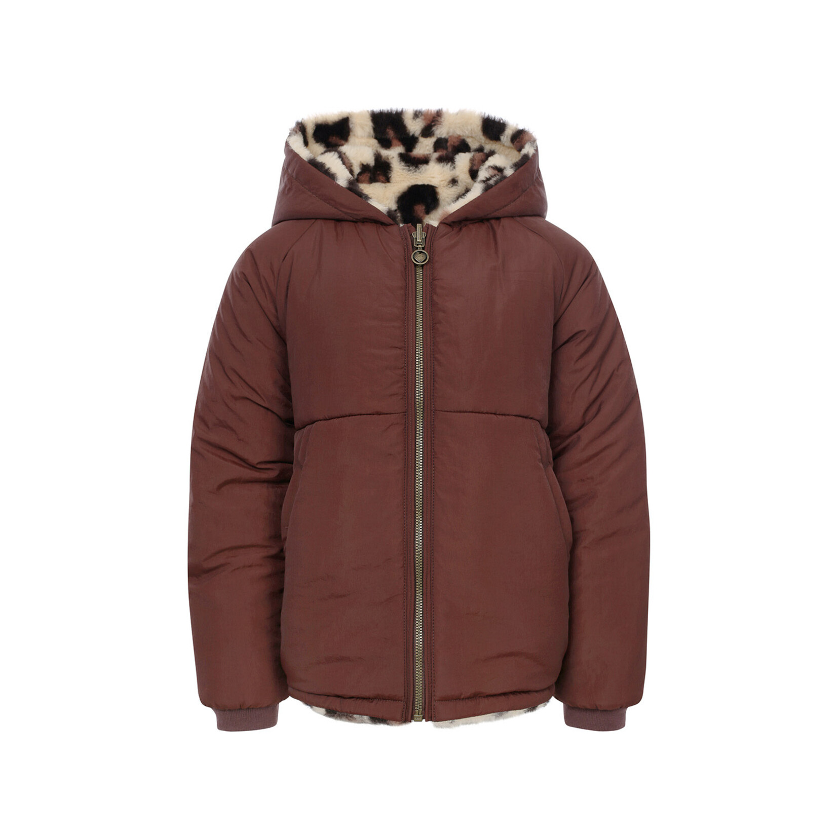 LOOXS Little LOOXS little reversible jacket - SPOTTED FUR
